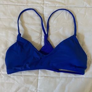 stretchy soft navy bathing suit top!